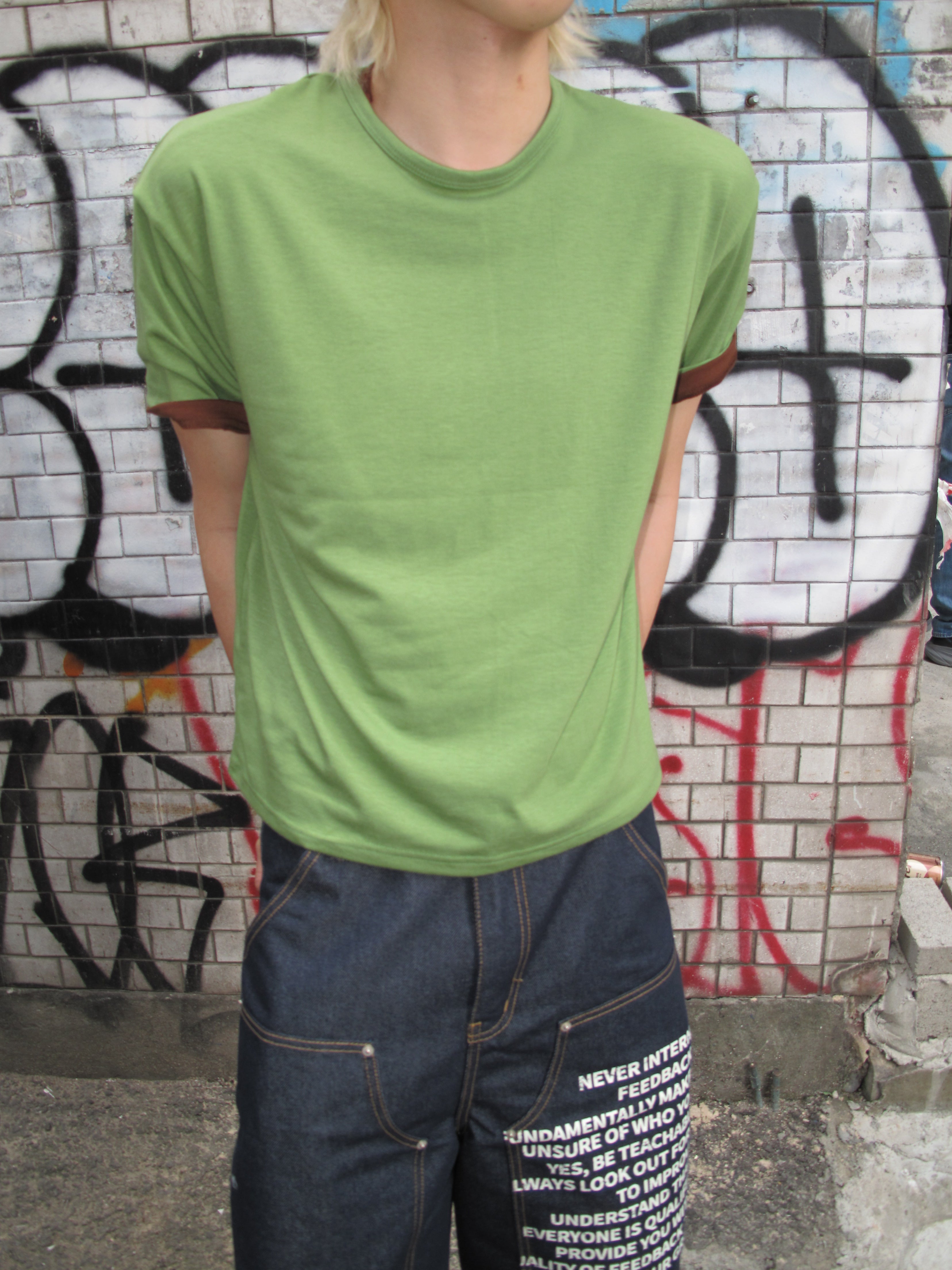 Layered-Cut Short Sleeve Tee
