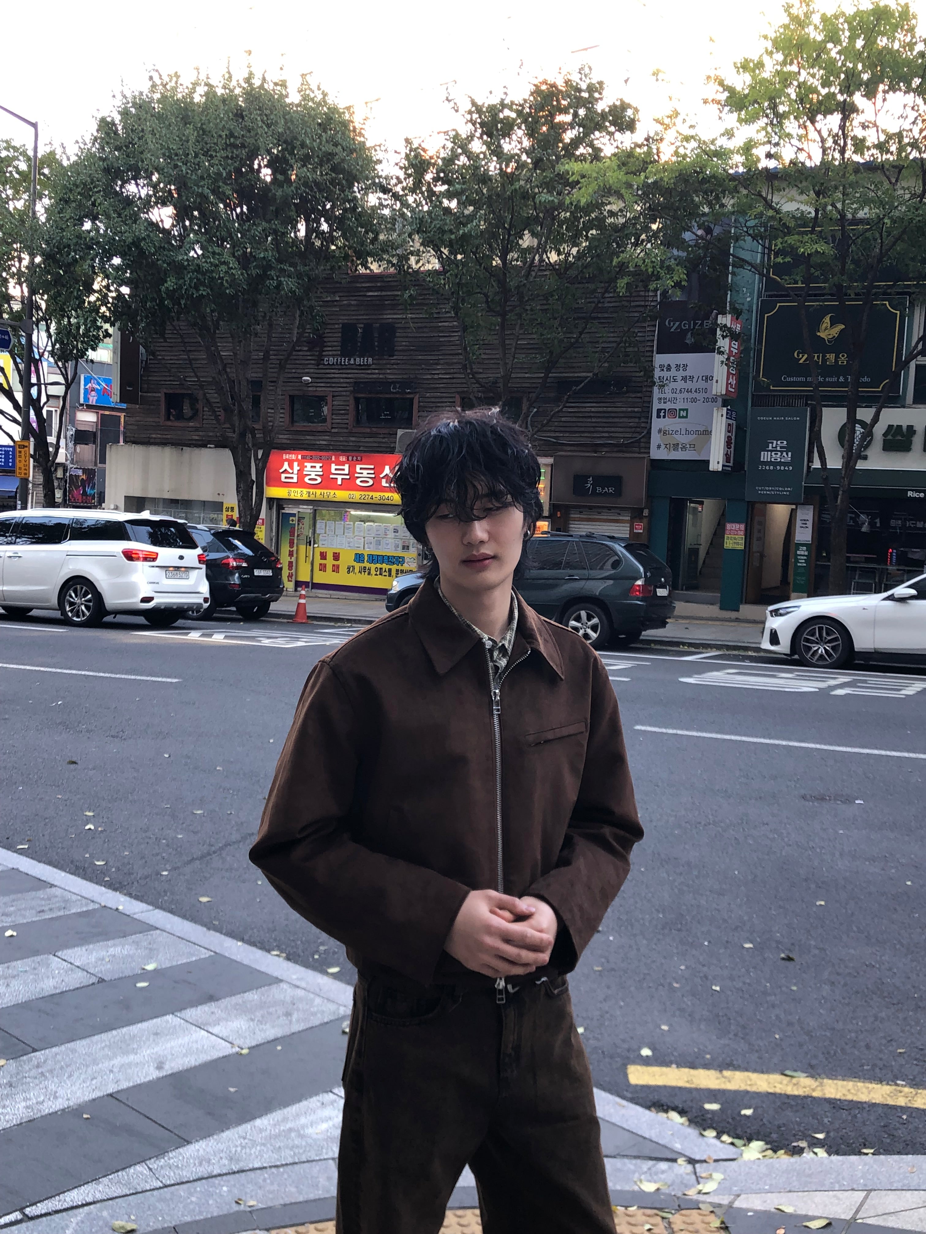 Vintage Suede Zip Jacket