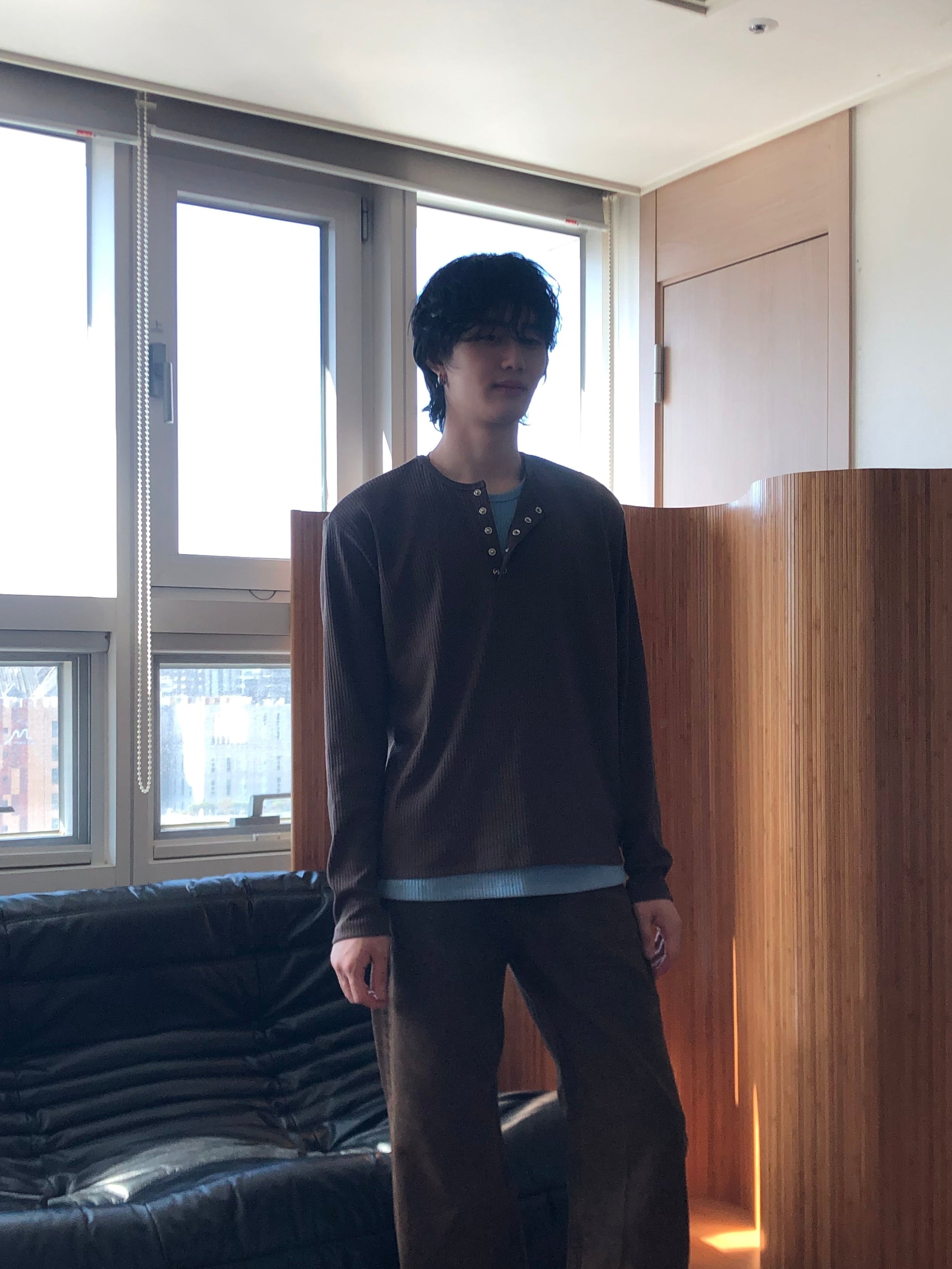 Essential Layering Ribbed Henley