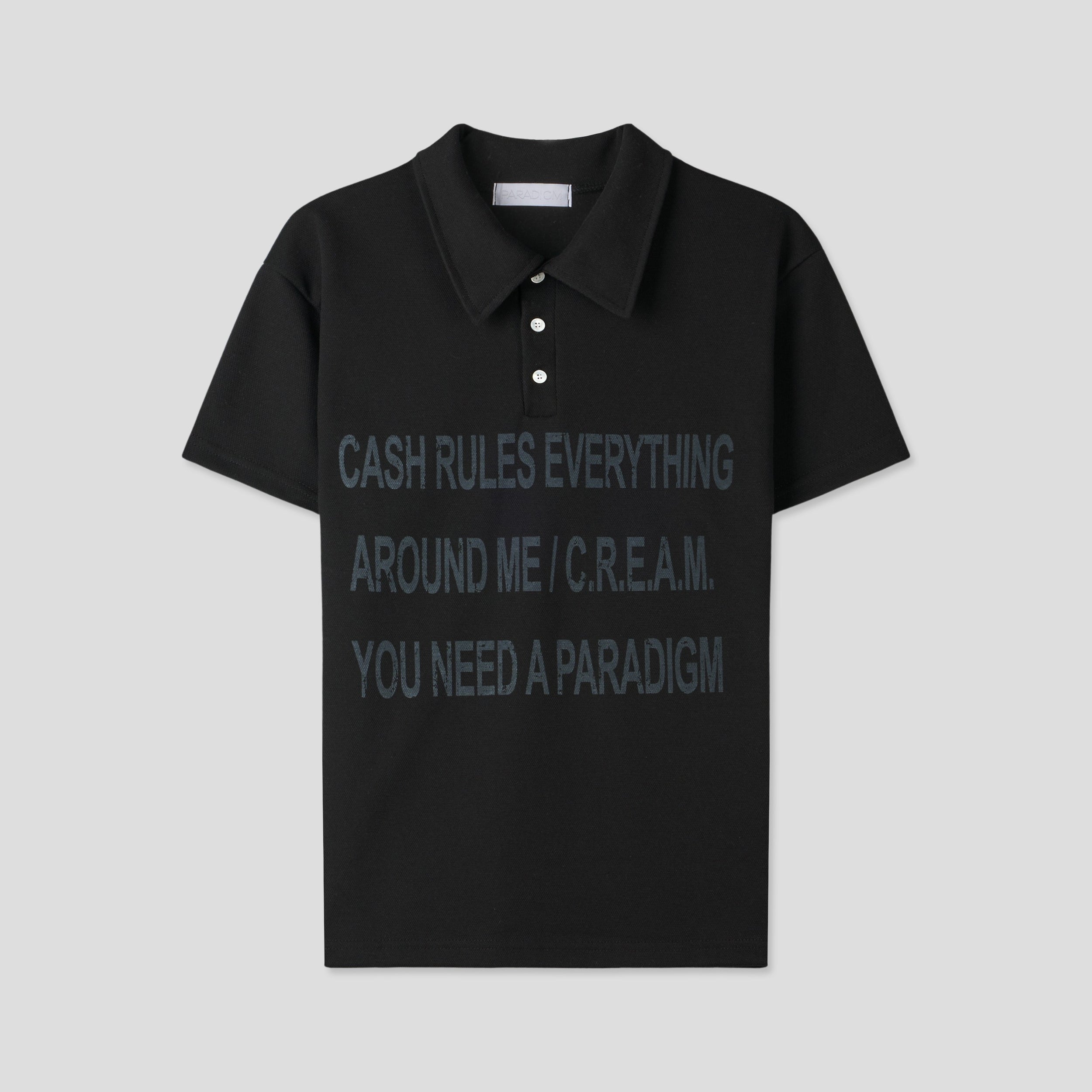 Graphic Slim-Fit Pique Polo Shirt