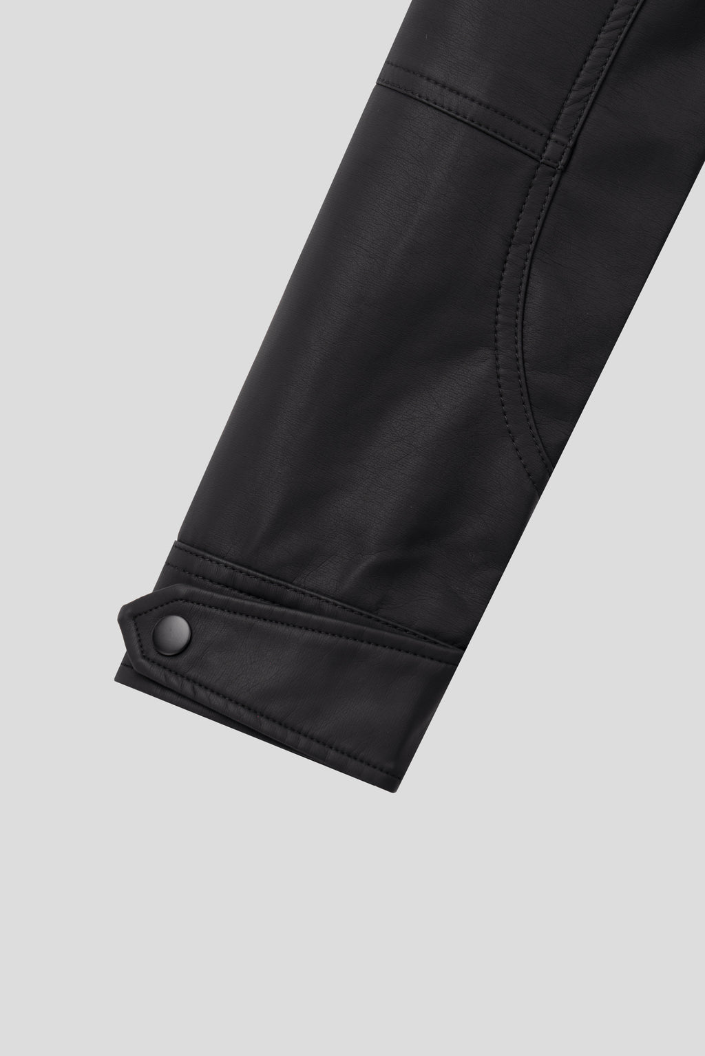 Y2k began leather biker jacket