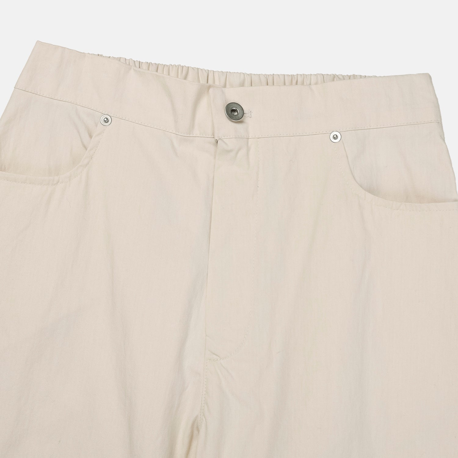 Half-Banded Cargo Bootcut Pants