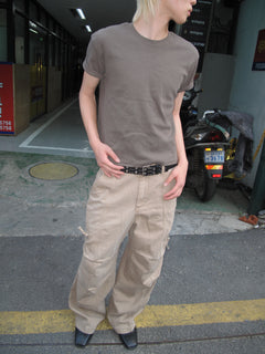 Ribbed Muscle-Fit Crew T-Shirt
