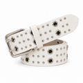 Circle-Stud Wide Belt