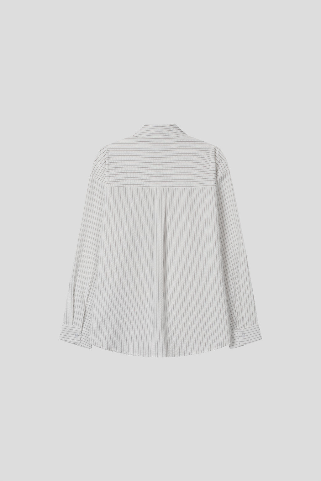 Textured Stripe Seersucker Shirt