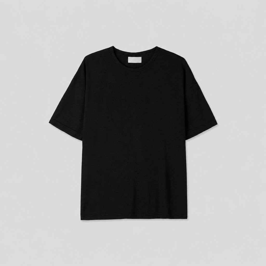 Layered-Cut Short Sleeve Tee