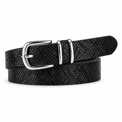 Python-Emboss Slim Belt