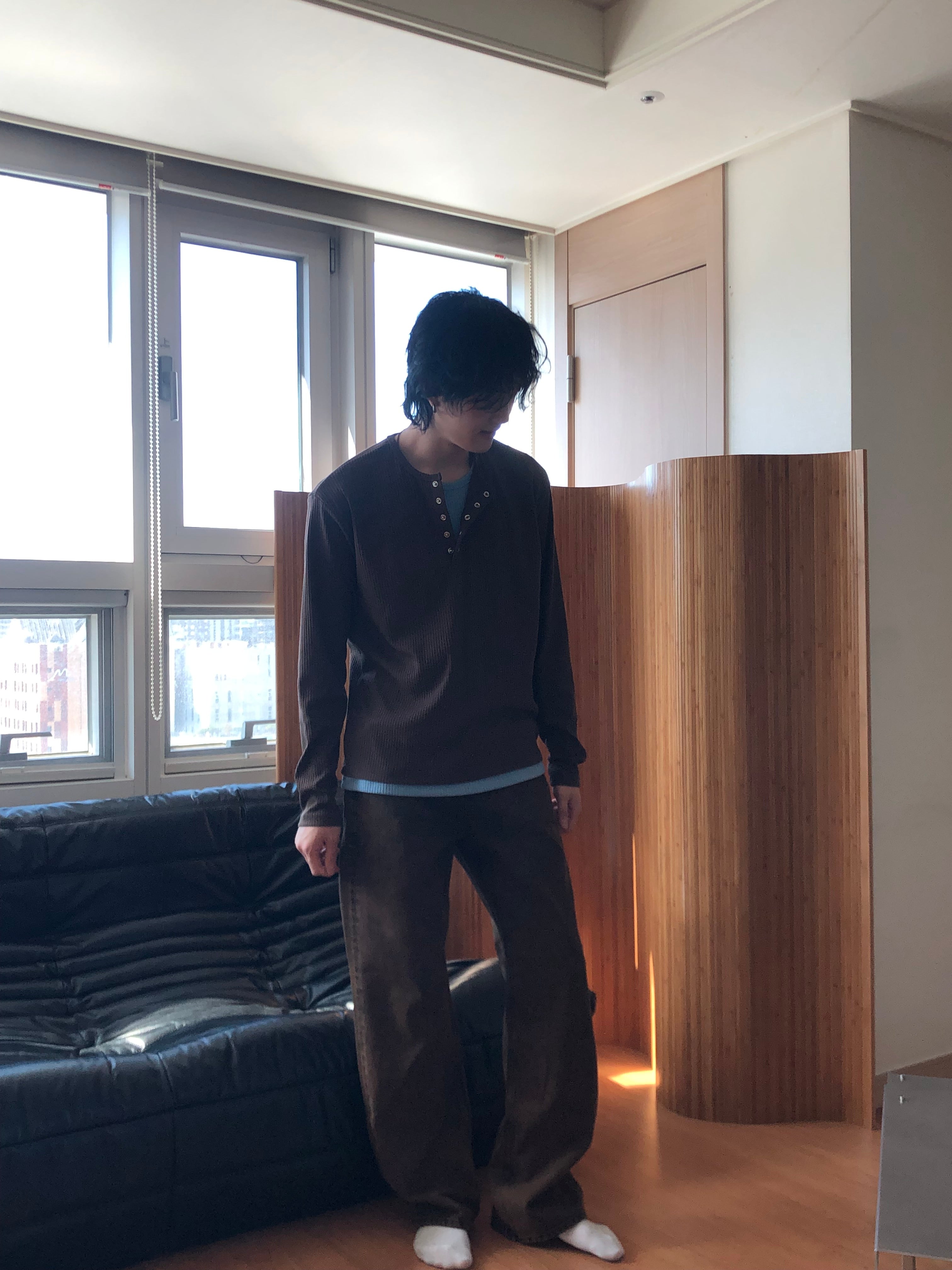 Essential Layering Ribbed Henley