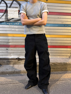 Panel-Dyed Cargo Pants