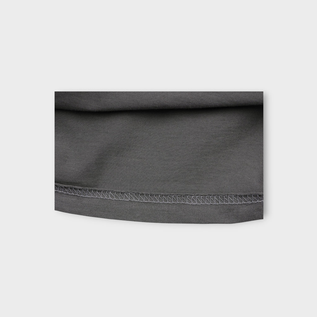 Soft Shirring Long Sleeve Top