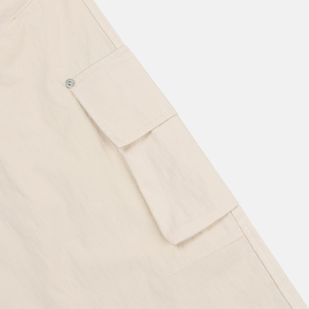 Half-Banded Cargo Bootcut Pants