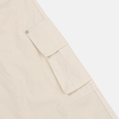 Half-Banded Cargo Bootcut Pants