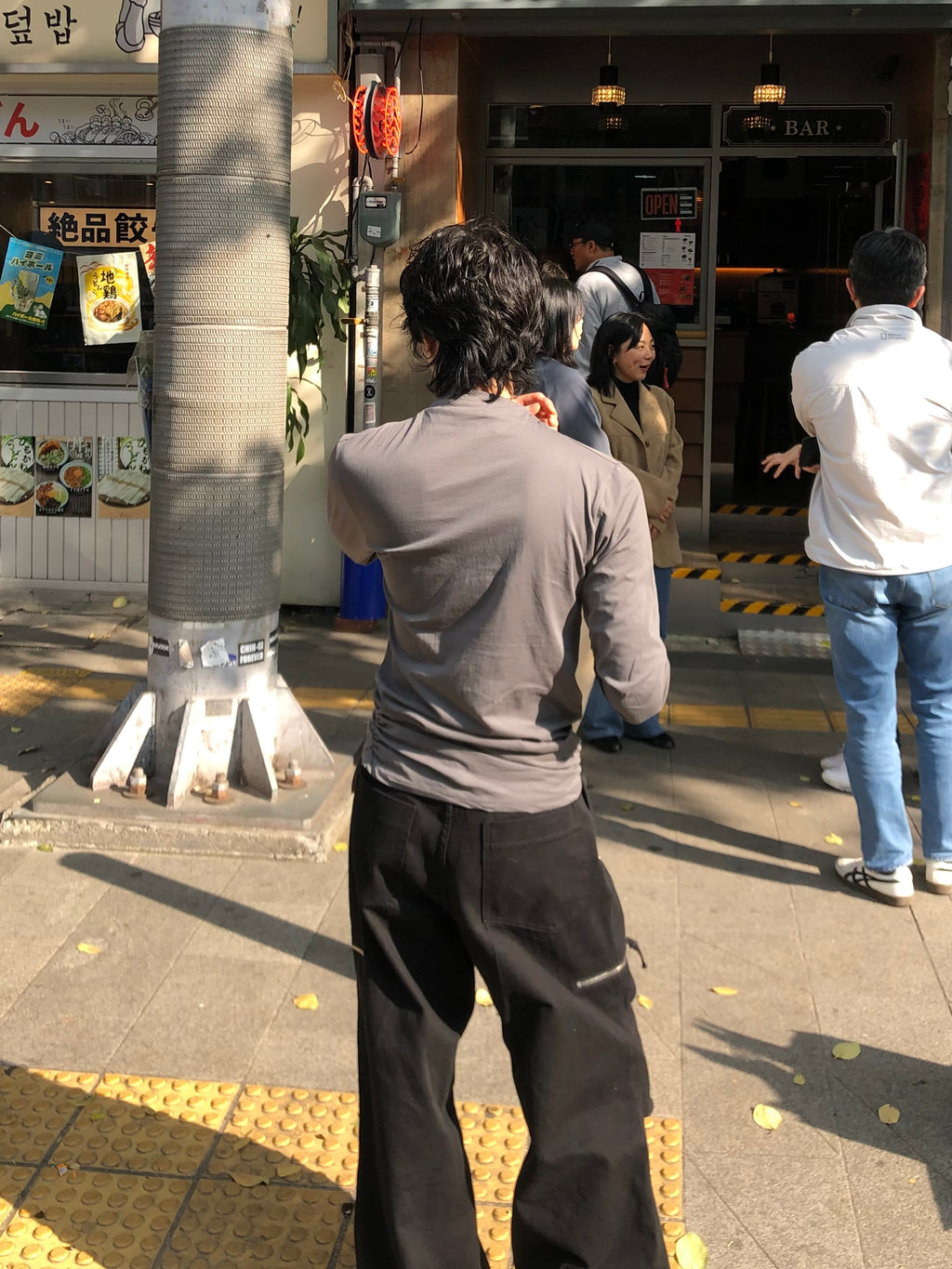 Soft Shirring Long Sleeve Top